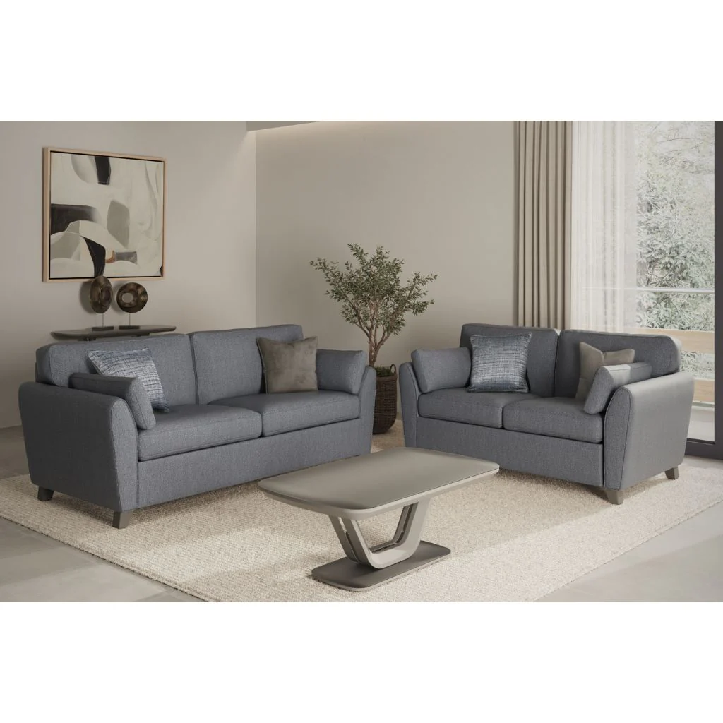 Cantrell Blue Sofa Range by Vida Living