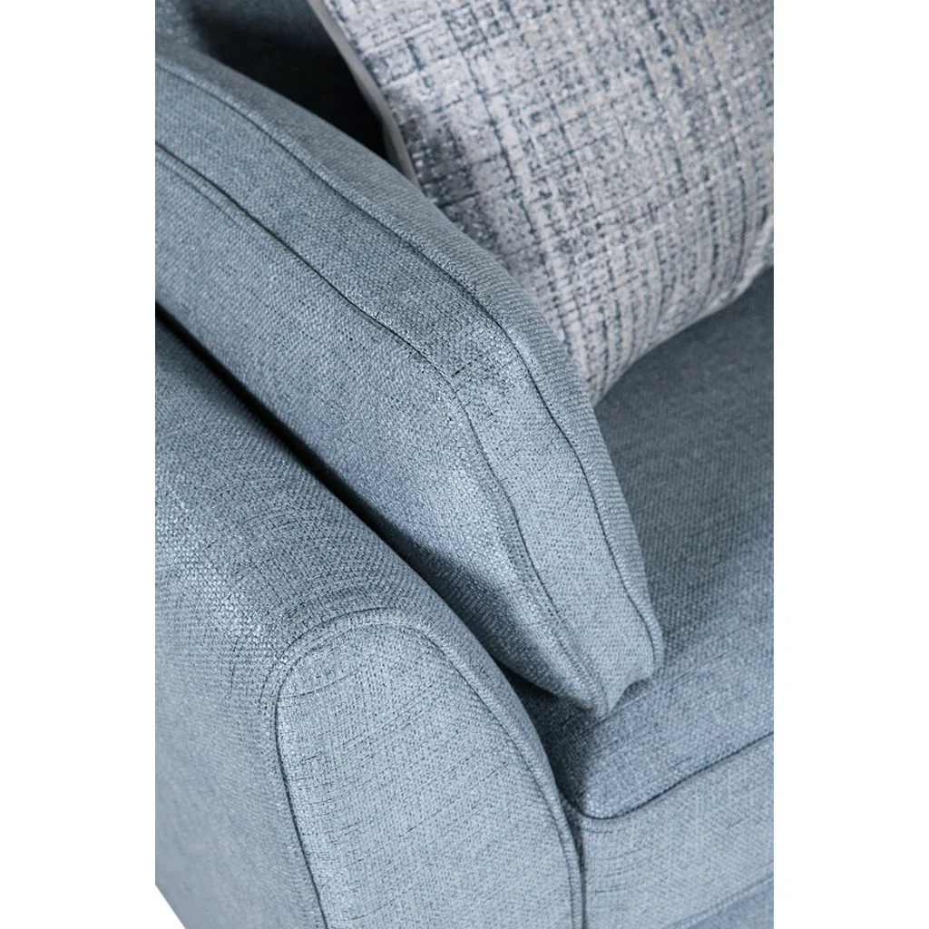 Cantrell Blue Sofa Range by Vida Living - Image 7