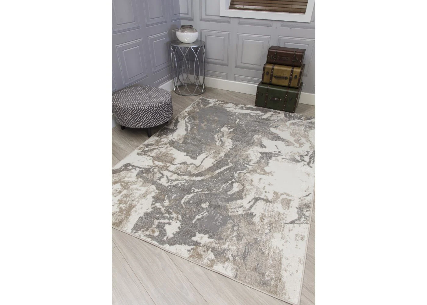 Casino Marble Greige Rug Range by Floor Trends - Image 2