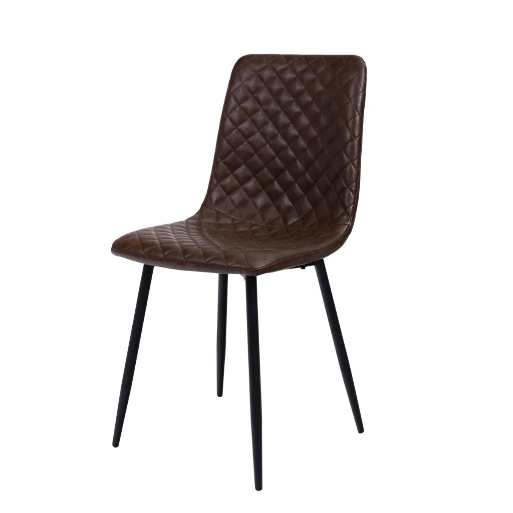 Cedar 1.1m Round Dining Table + 4 Tan Chairs - Image 3