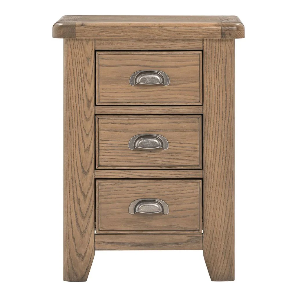 Chatsworth 3 Drawer Bedside by Balmoral - Image 3