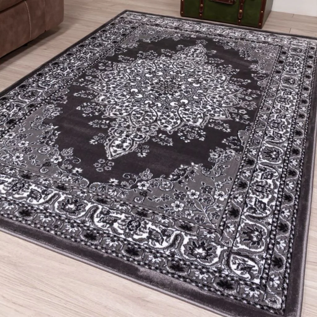 Classique Medallion Grey Rug Range by Floor Trends - Image 2