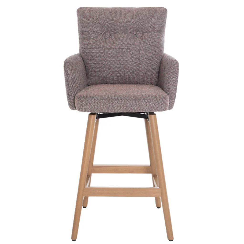 Pair of Cotswold Blush Granite Counter Stools by Annaghmore - Image 2