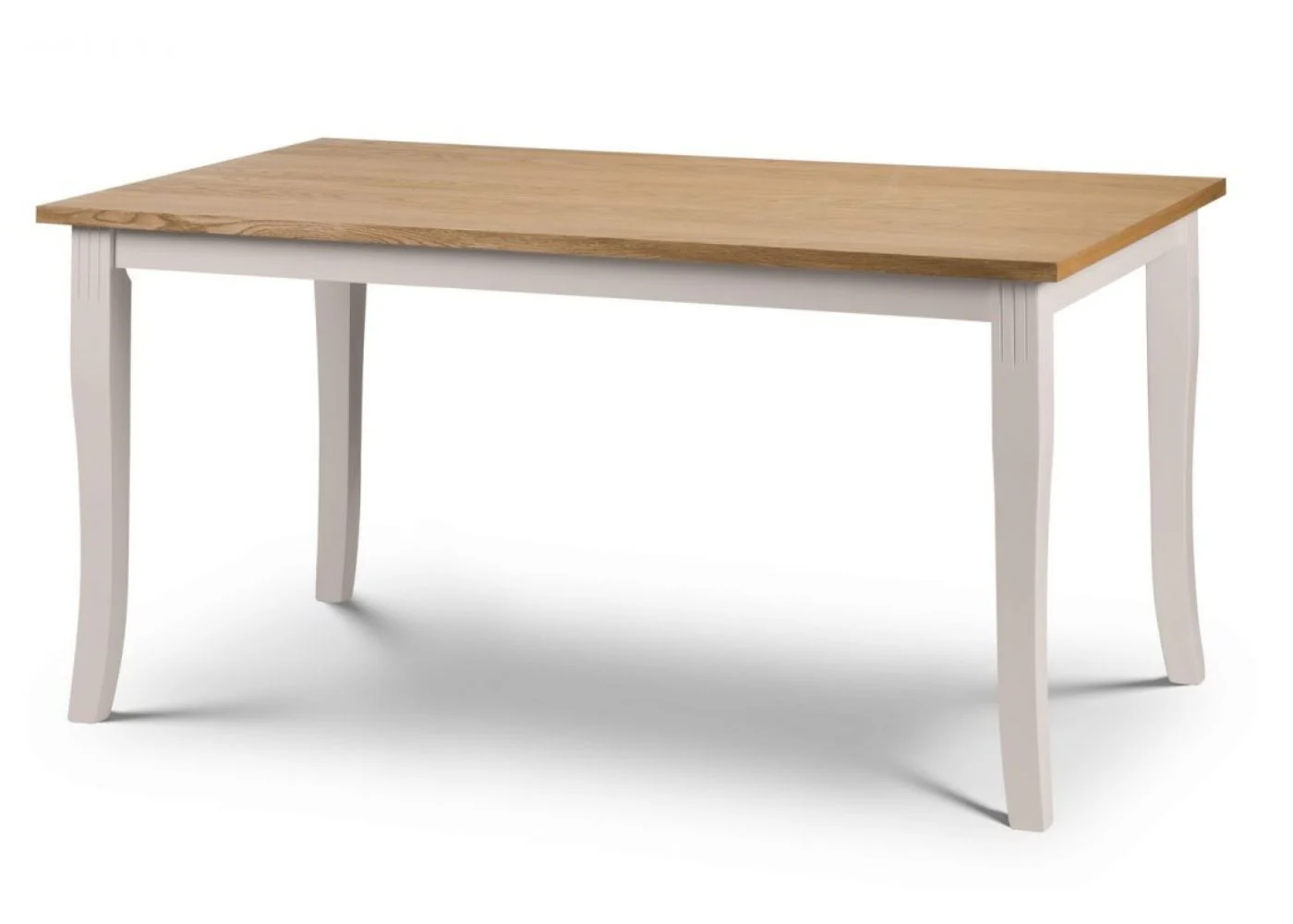 Davenport Oak/Elephant Grey Dining Range by Julian Bowen - Image 2
