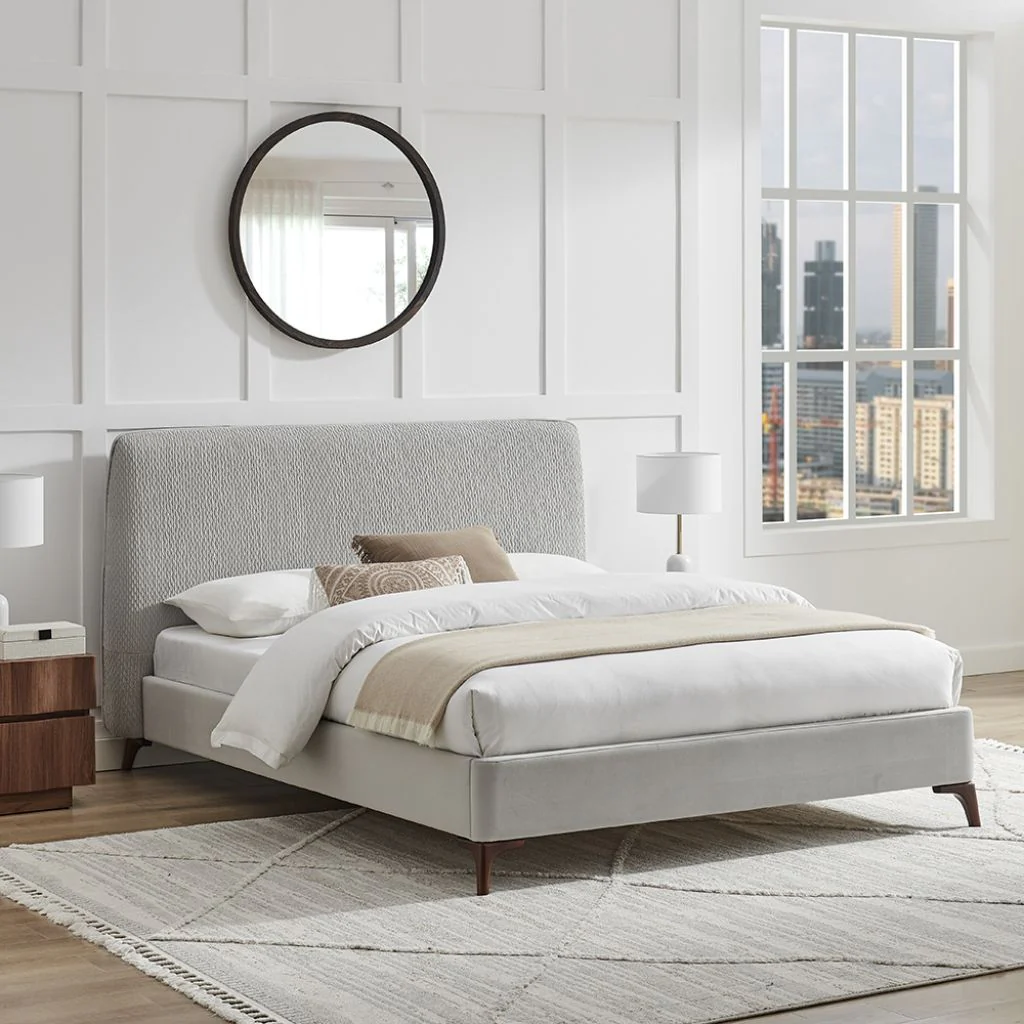 Dawn Grey Bedframe Range by Limelight