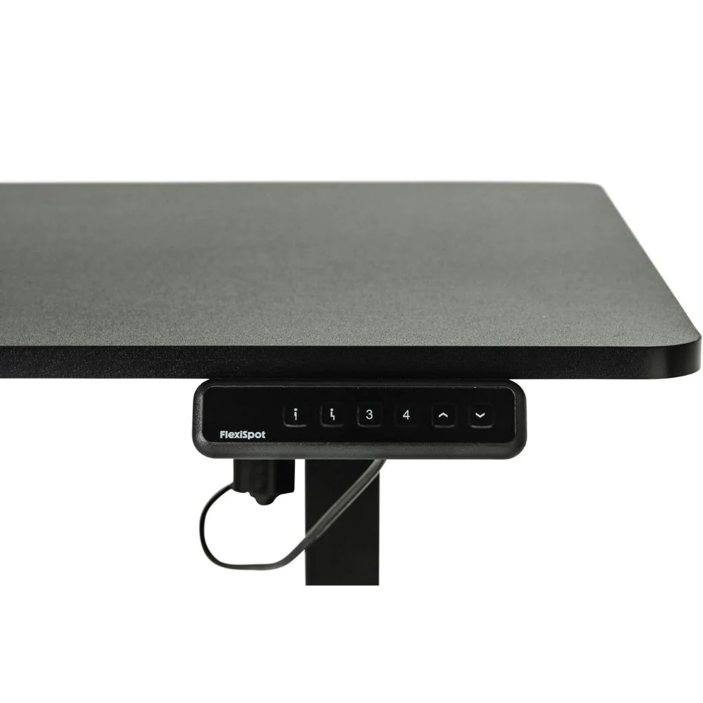 Dax Black 1.2m Sit Stand Desk by Vida Living - Image 5