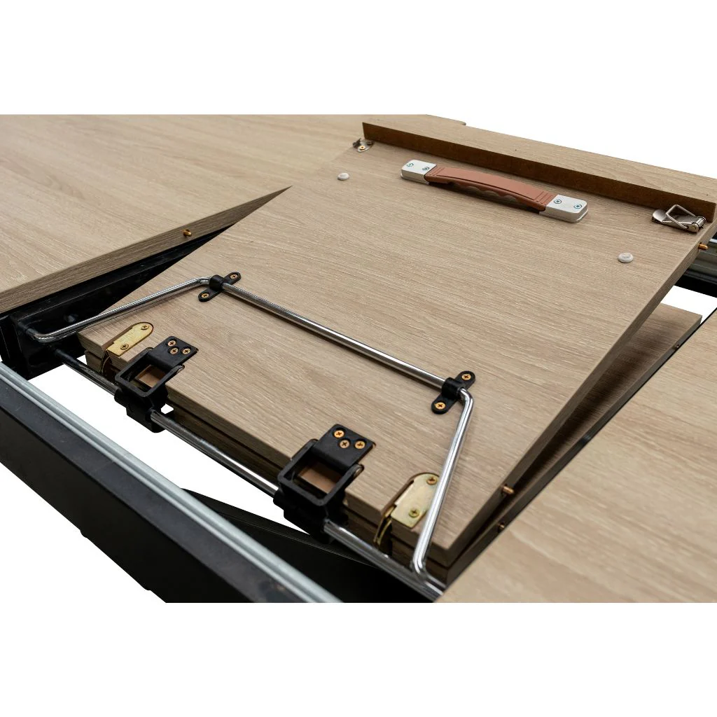 Delta 1.2m Extending Oak Dining Table - Image 2