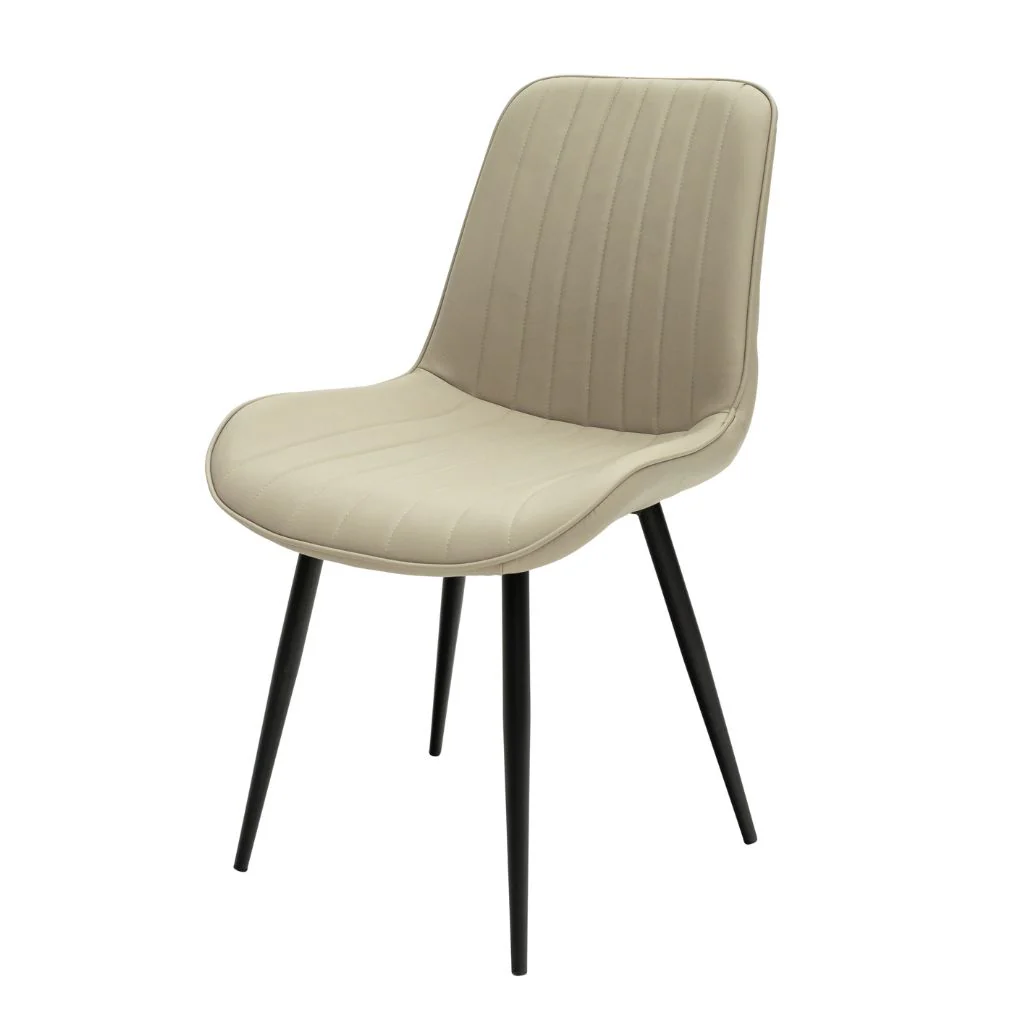 Riace Stone Faux Leather Dining Chair - Image 2