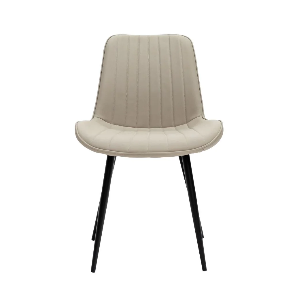 Riace Stone Faux Leather Dining Chair