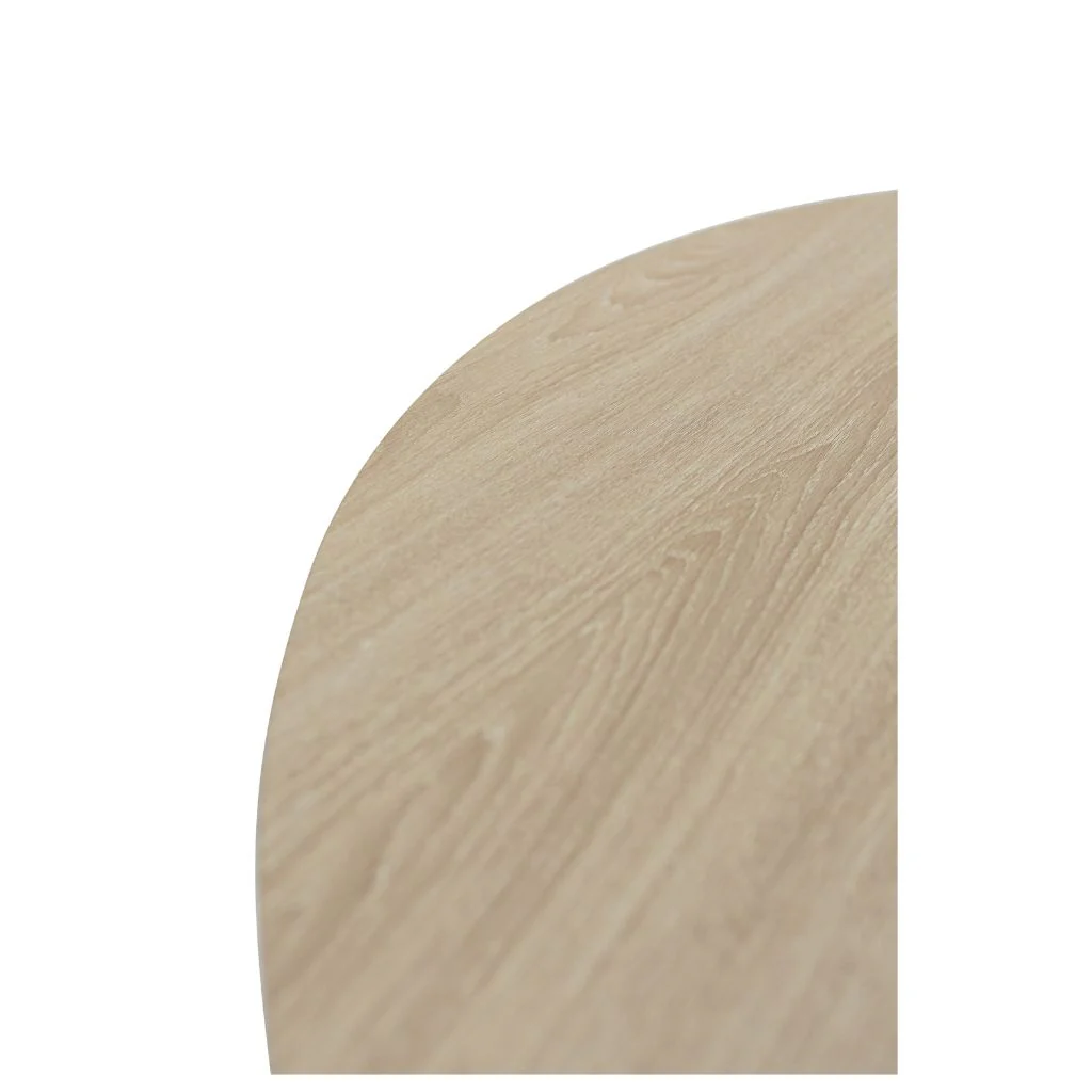 Delta 1.2m Round Oak Dining Table - Image 3
