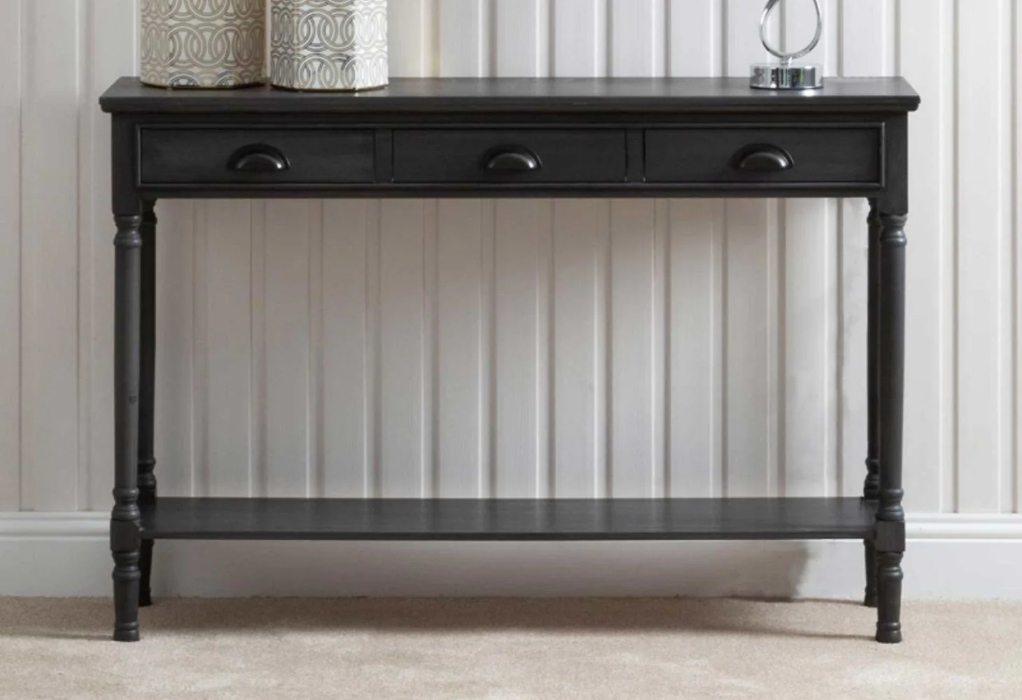 Delta Large Grey Console Table by Lina Home - Image 2