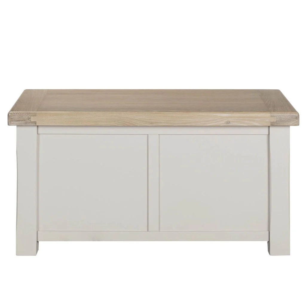Doune Taupe Blanket Box by Vida Living - Image 2