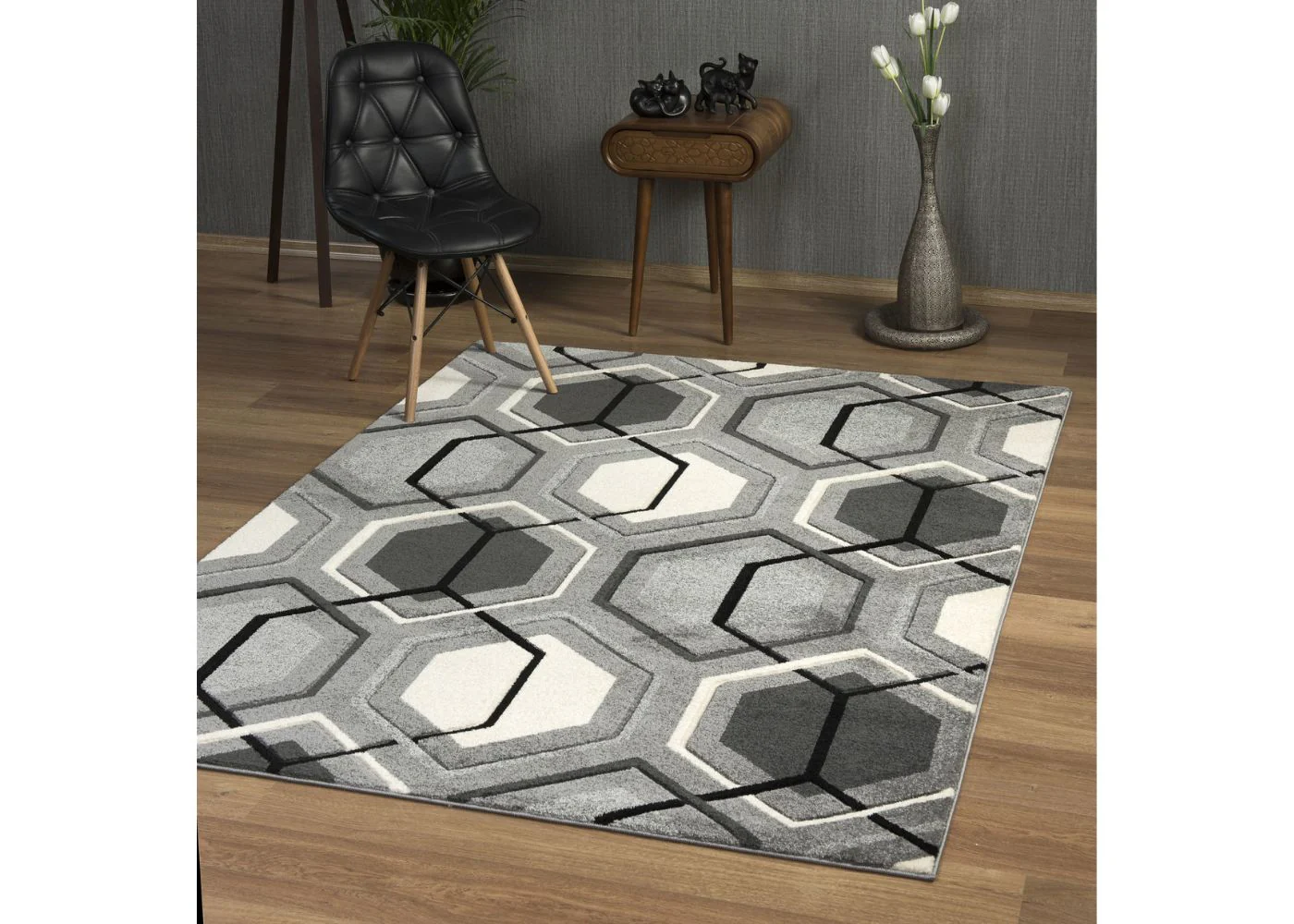 Elise Silver Rug Range by GIE