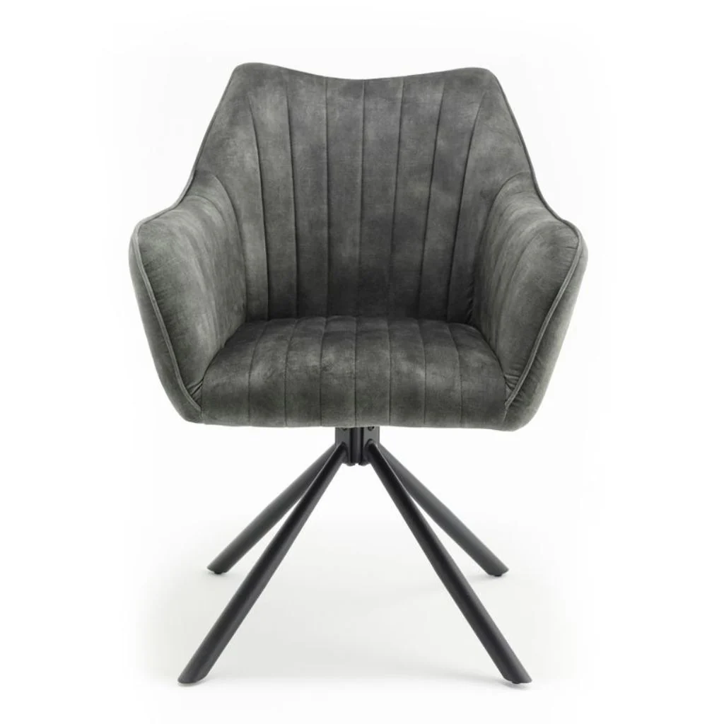 Pair of Elmer Green Dining Chairs by Balmoral - Image 3