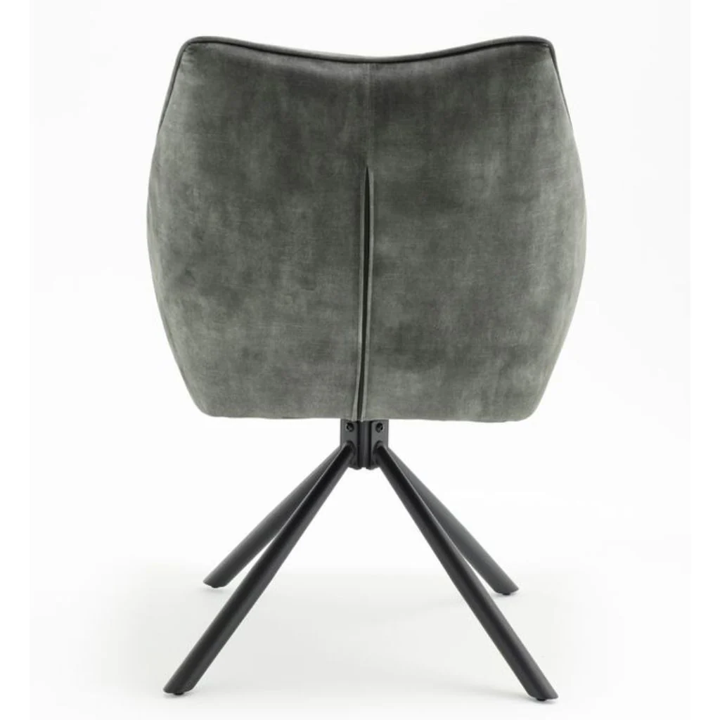 Pair of Elmer Green Dining Chairs by Balmoral - Image 8