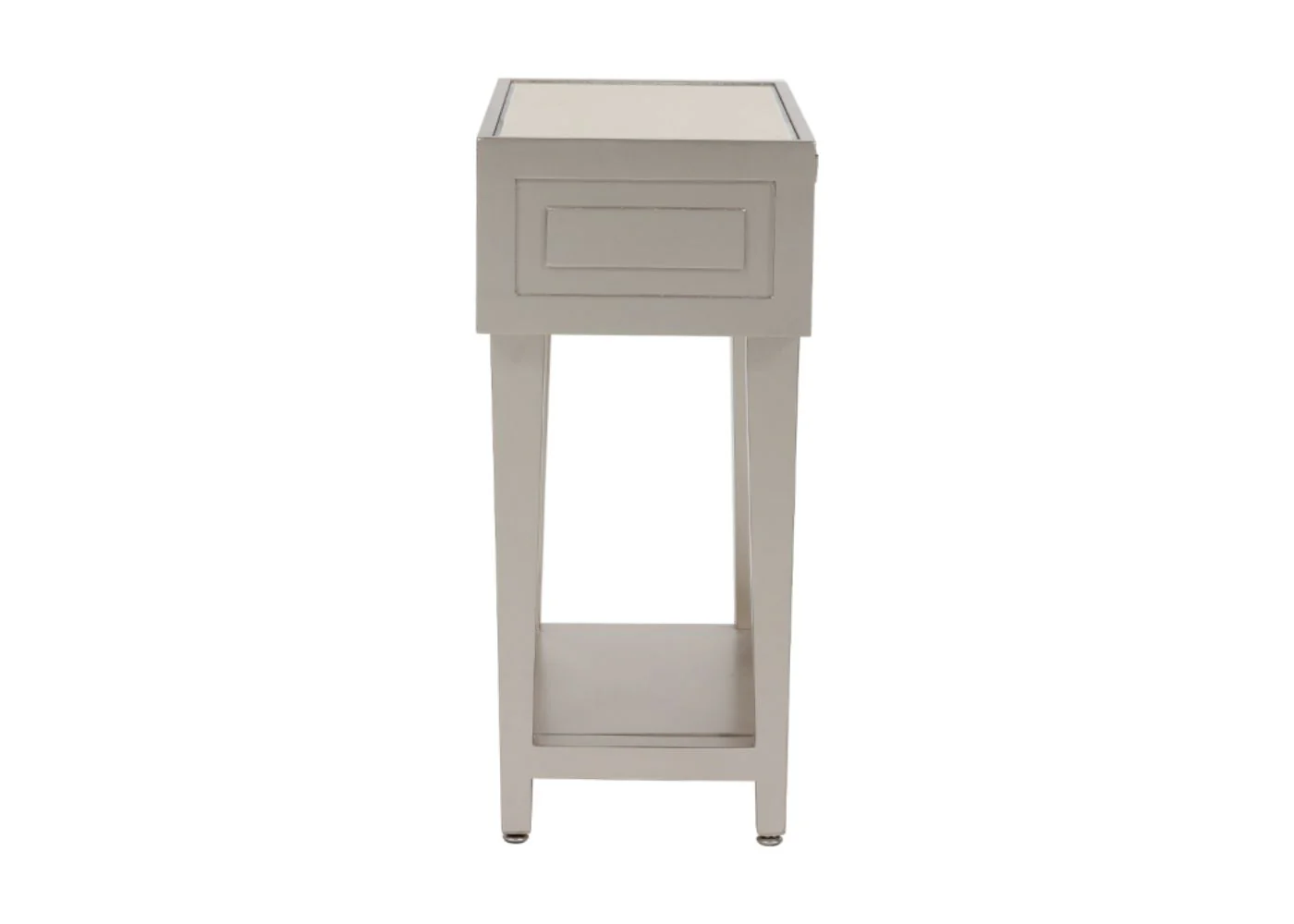 Elon Gold 1-Drawer Telephone Table by Lina Home - Image 4