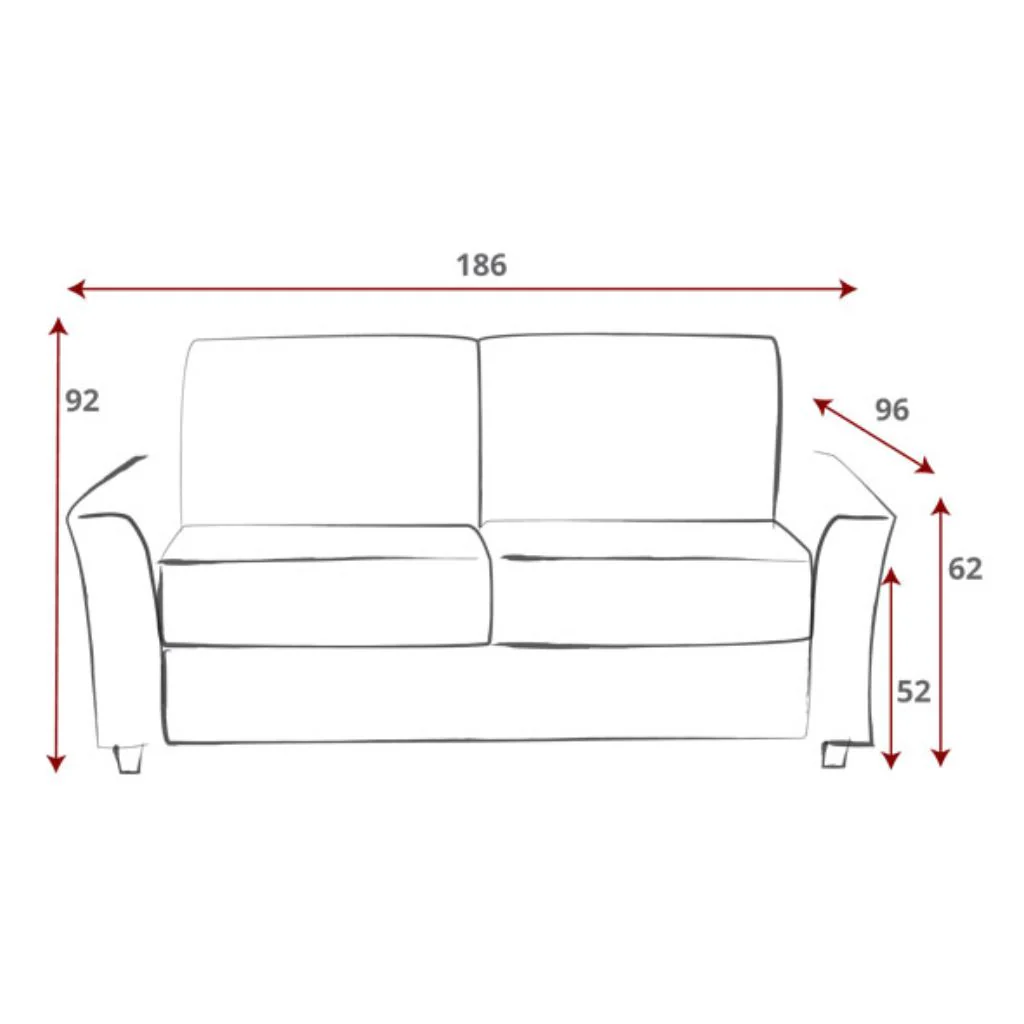 Eve Opulence Granite 2-Seater Sofabed by Sweet Dreams - Image 6