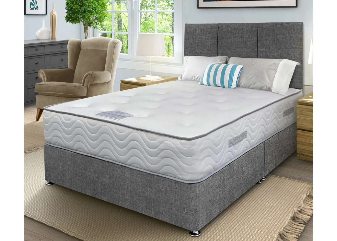 Evolution 6' Super-King Mattress by Comfizone