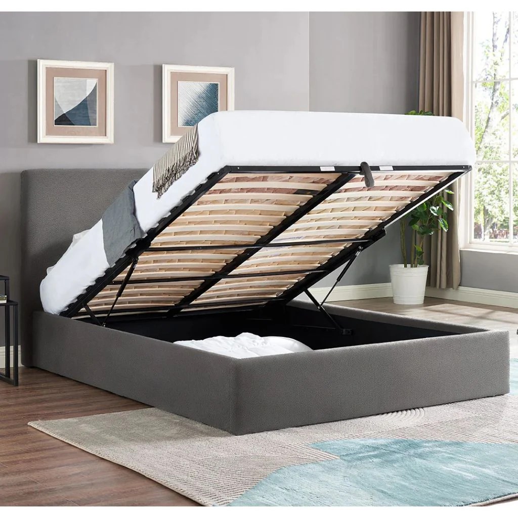 Ezra Grey Ottoman Bedframe Range by Balmoral - Image 2
