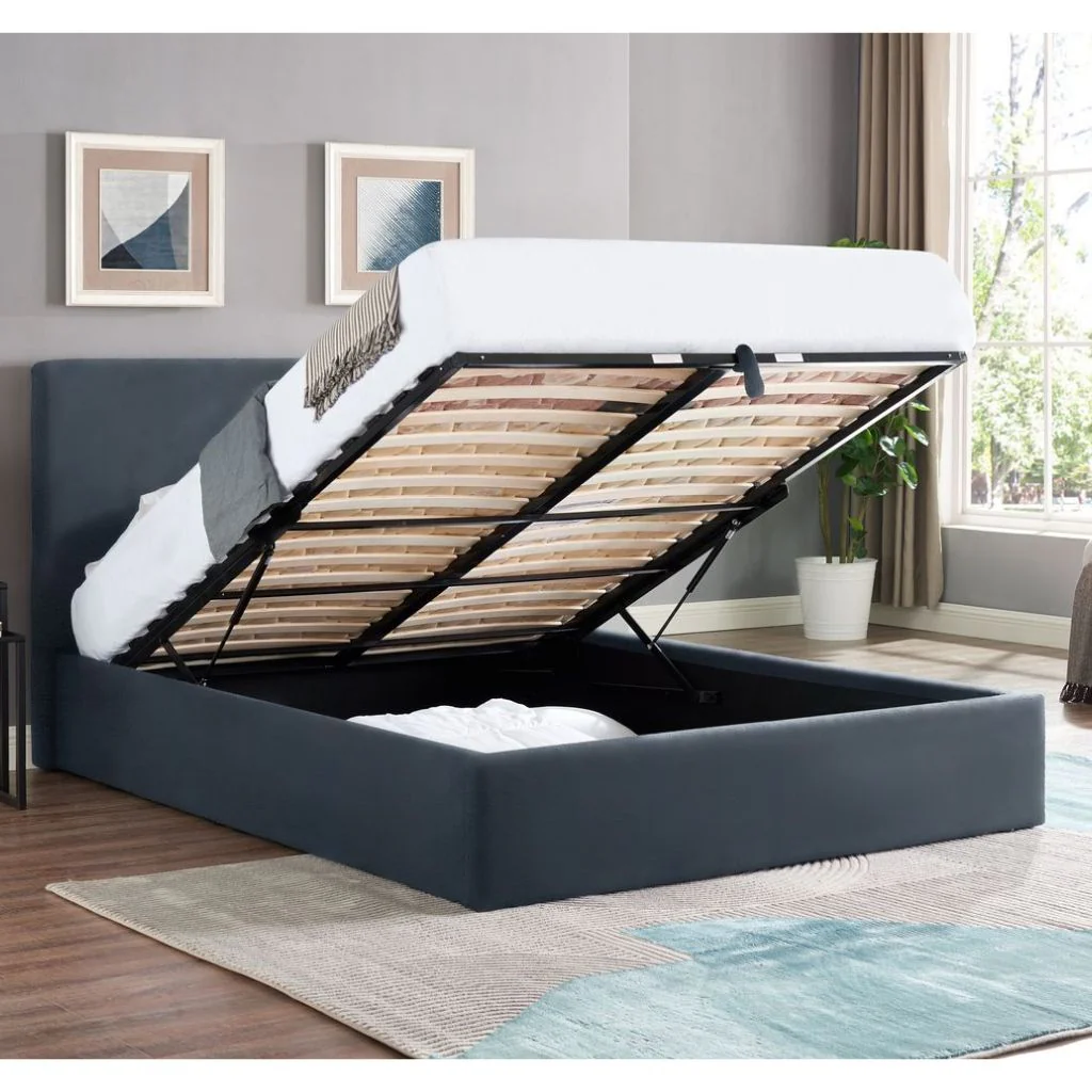 Ezra Navy Ottoman Bedframe Range by Balmoral - Image 2