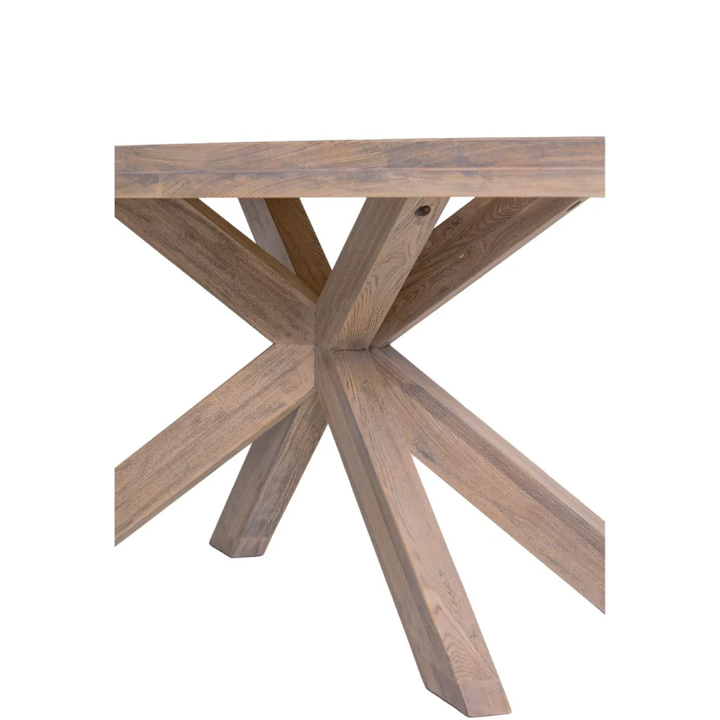 Falun 1.9m Oval Dining Table by Vida Living - Image 2