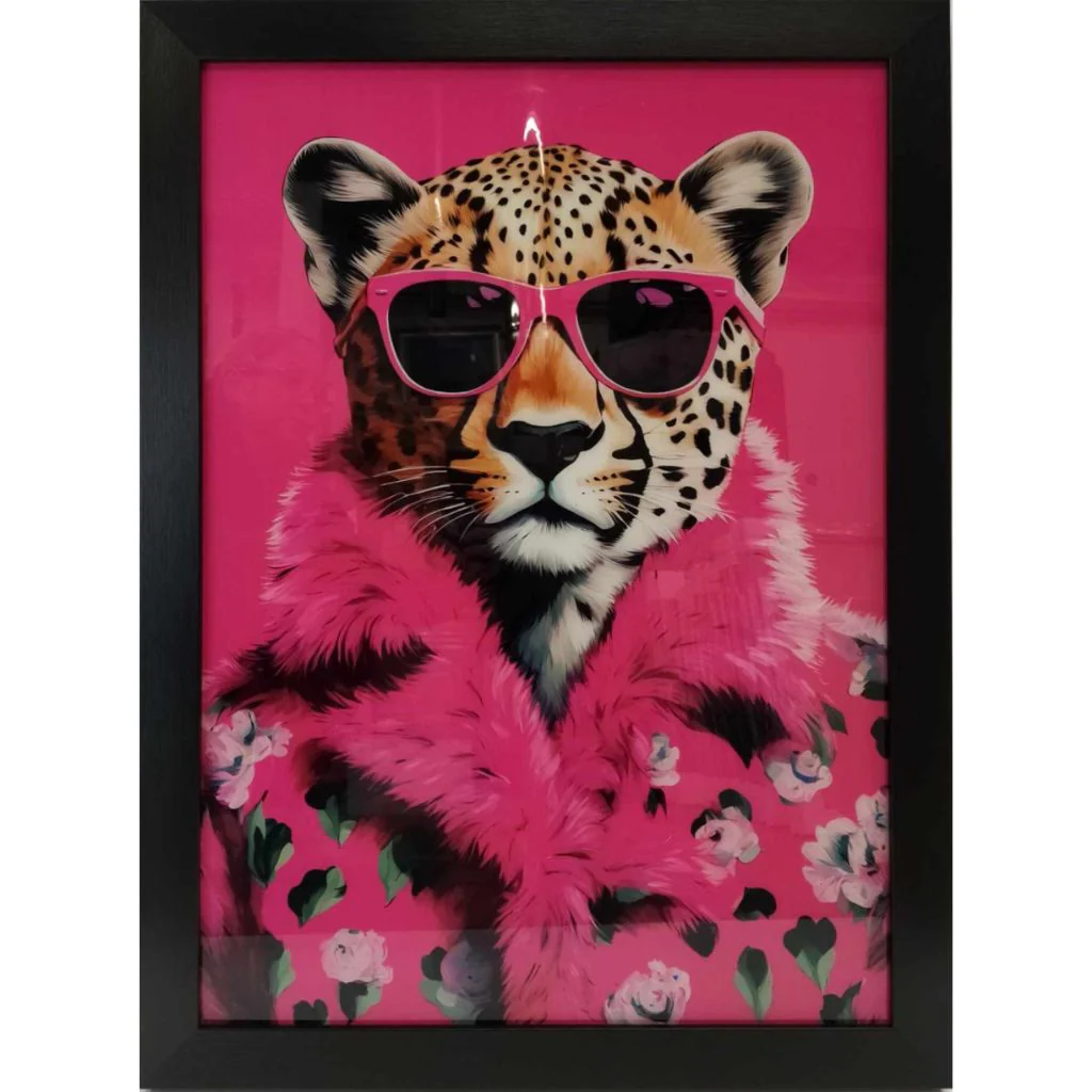 Fashion Leopard Framed Picture by Artsource