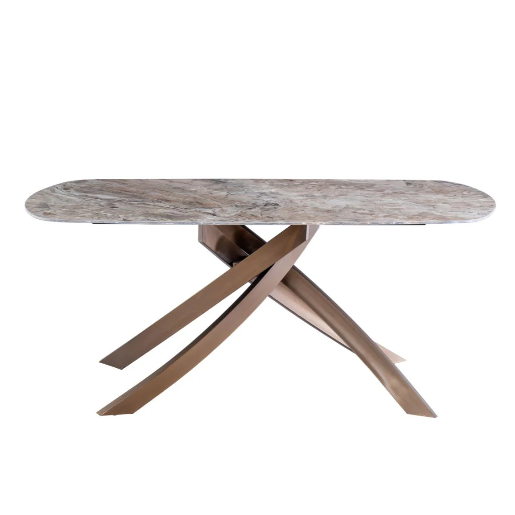 Fendino 1.8m Brown Dining Table