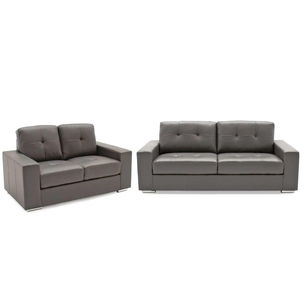 Gemona Grey 3+2 Sofa Set by Vida Living