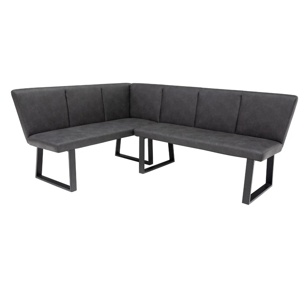 Haenna 1.6m Dining Table + Framura Bench + 3 Siena Chairs - Image 2