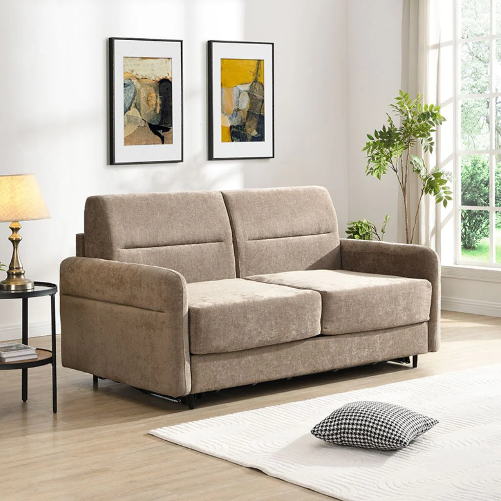 Hampton Beige Sofa Bed by Honey B