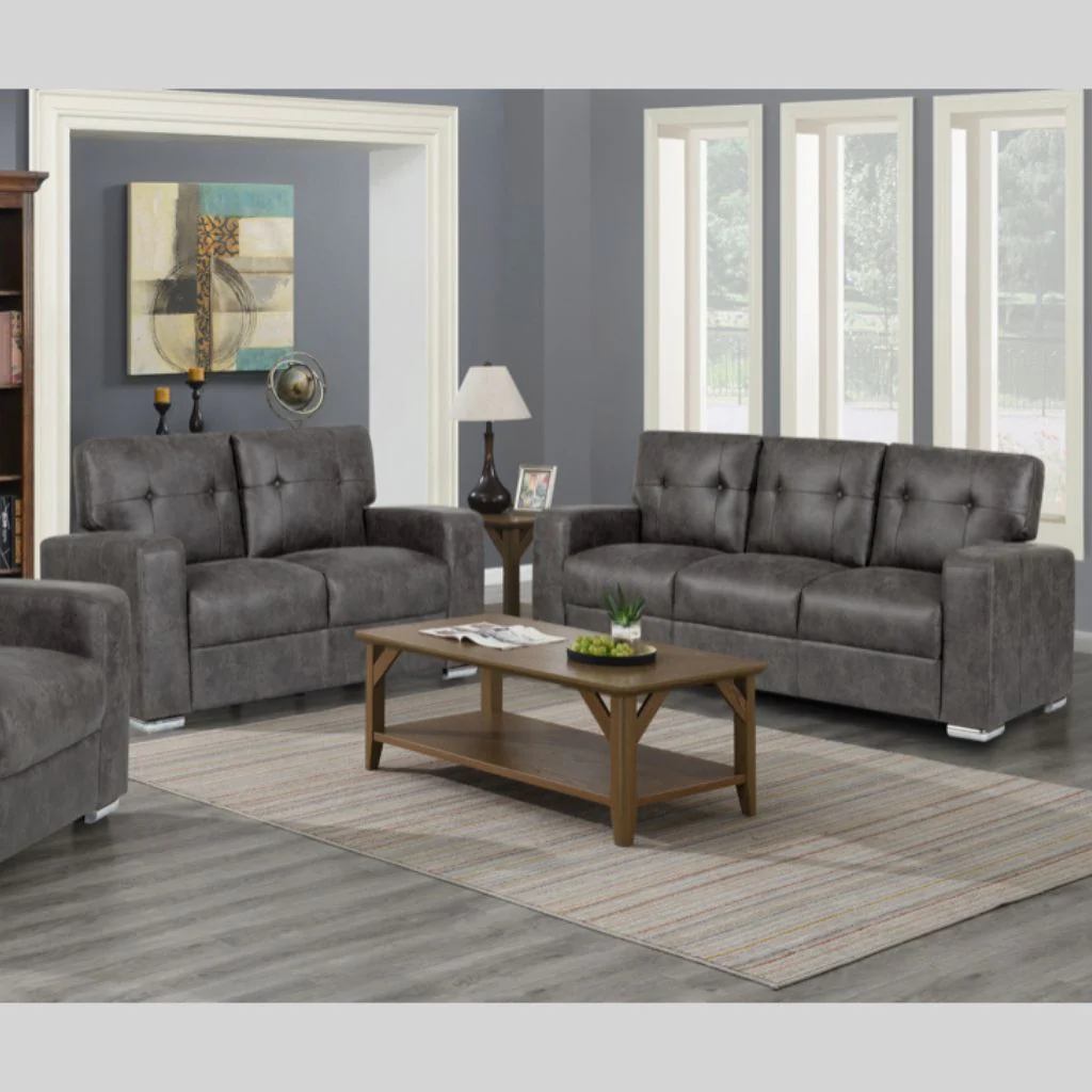 Hampton Dark Grey 3+2 Sofa Set by Annaghmore