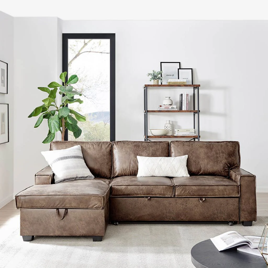 Havar LHF Corner Sofa Bed by Derrys - Image 2