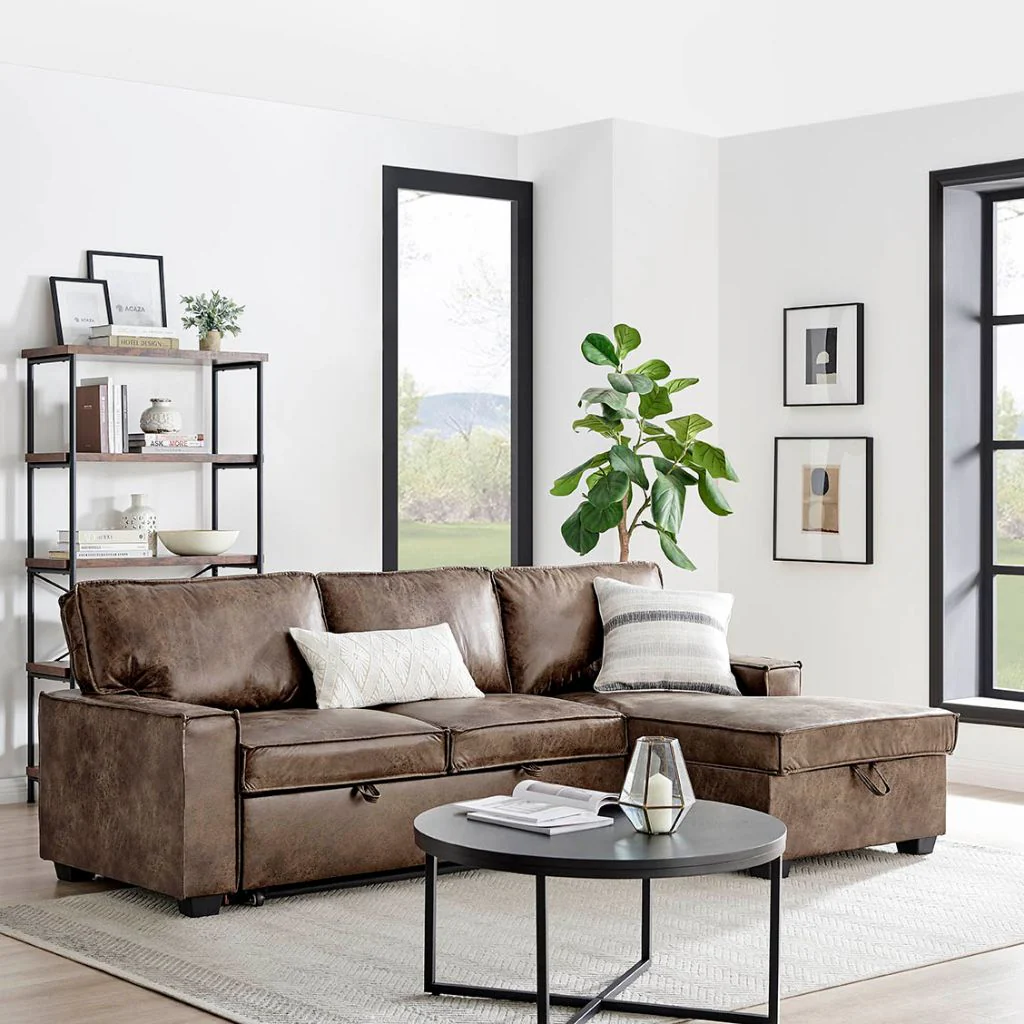Havar RHF Corner Sofa Bed by Derrys