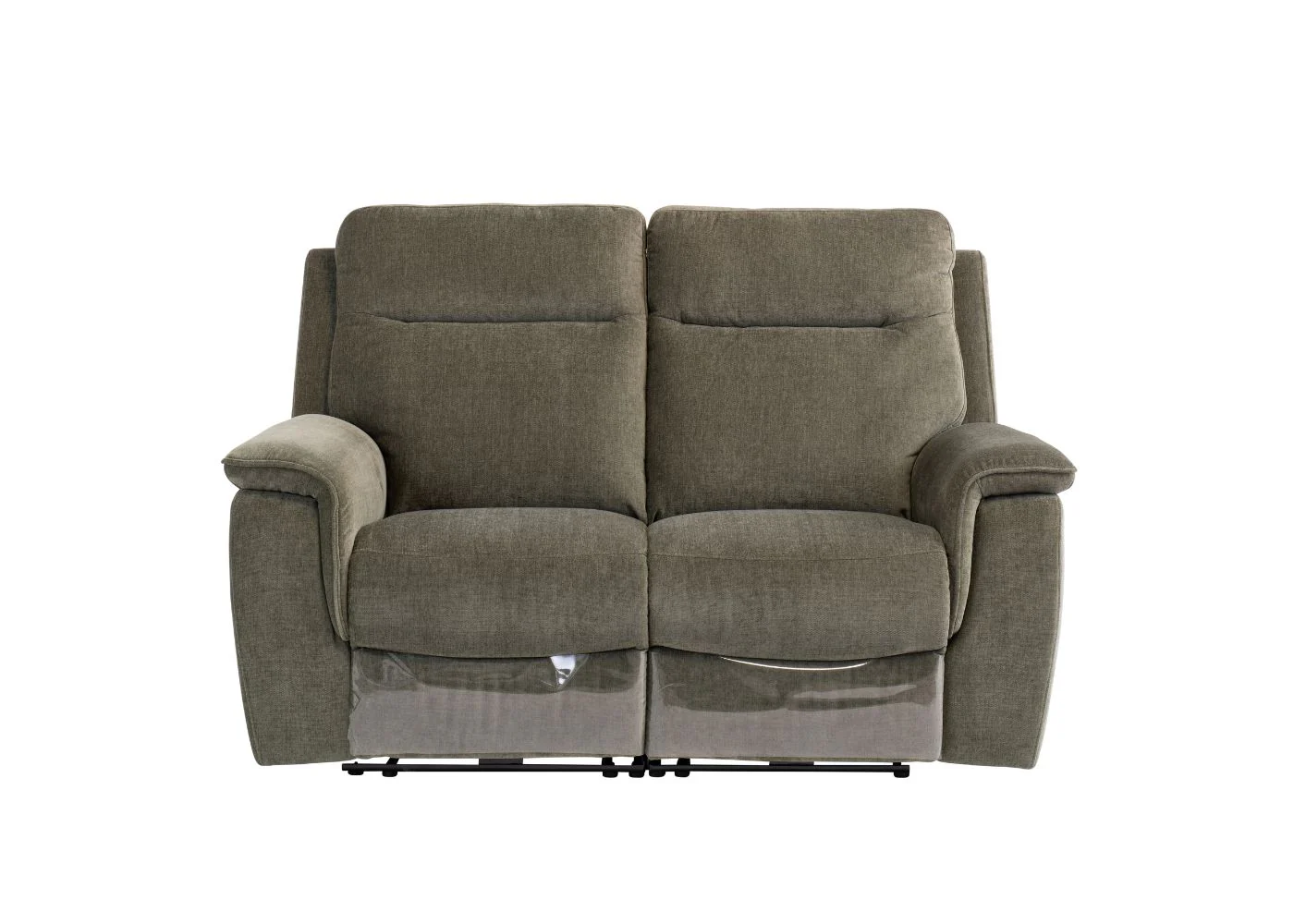 Havarti Fabric Electric Reclining Sofa Range in Green - Image 8