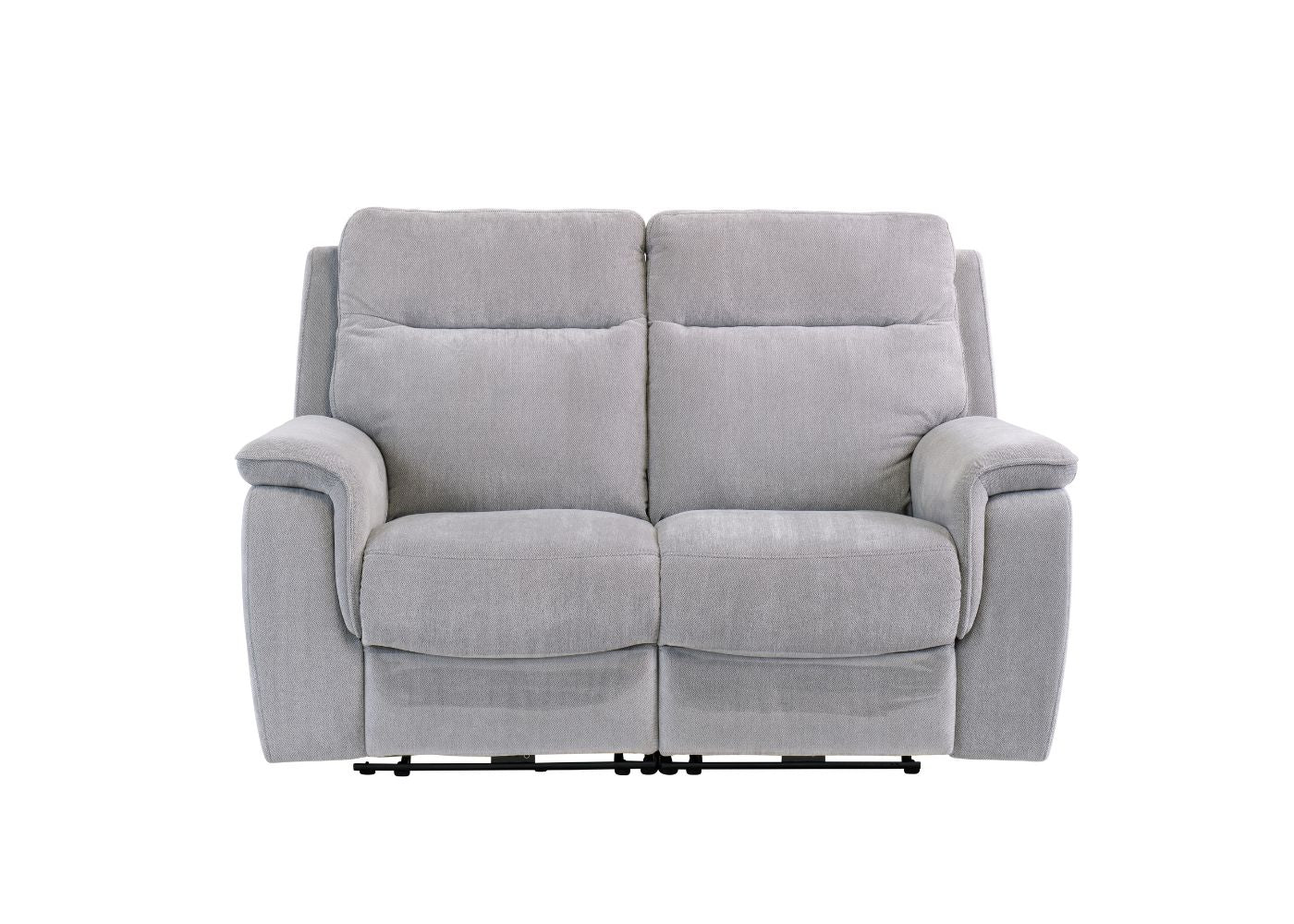 Ashgrove Furnishings Havarti Electric Reclining Sofa in Silver Grey Fabric - Image 11