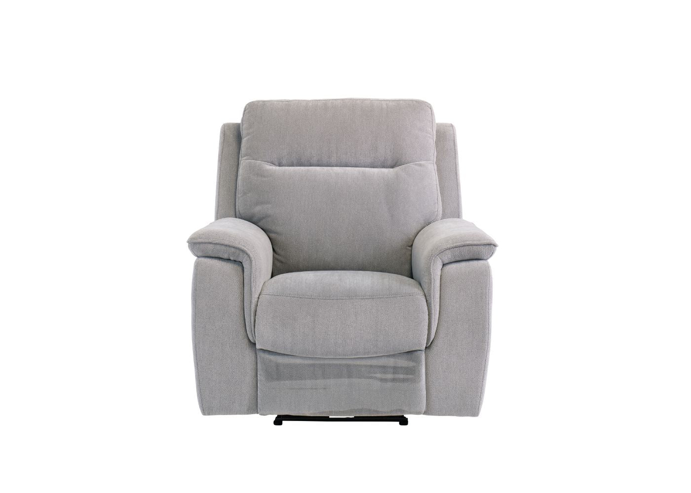 Ashgrove Furnishings Havarti Electric Reclining Sofa in Silver Grey Fabric - Image 15
