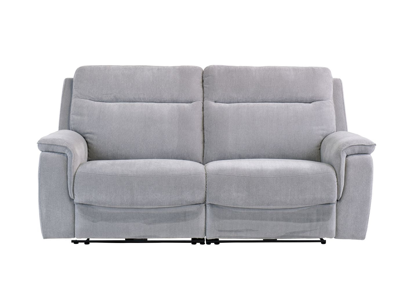 Ashgrove Furnishings Havarti Electric Reclining Sofa in Silver Grey Fabric - Image 24