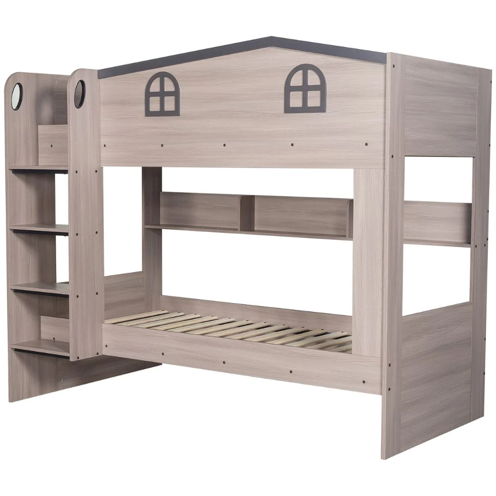 Hector Ash Grey Bunk Bed by Wholesale - Image 6