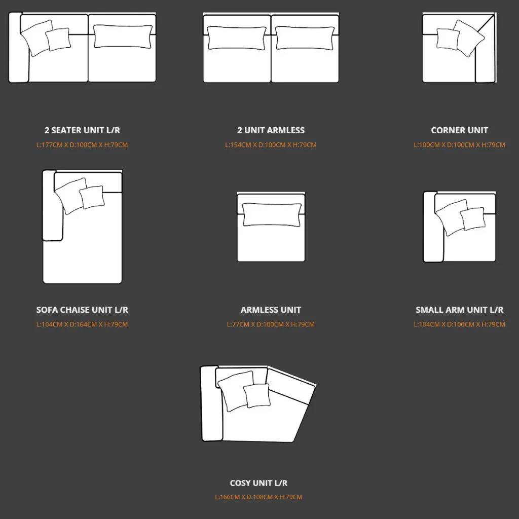 Henley Sofa Range by Lebus - Image 14