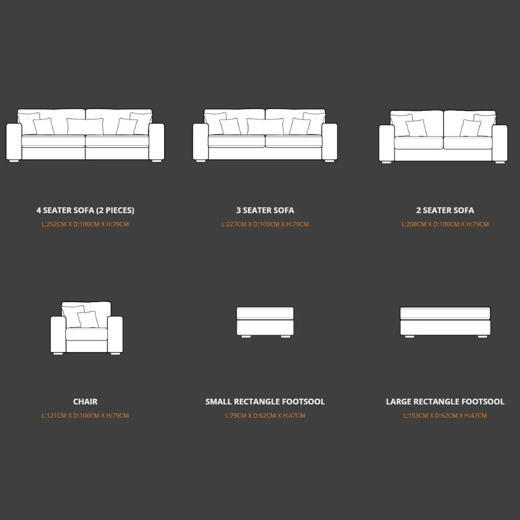 Henley Sofa Range by Lebus - Image 15