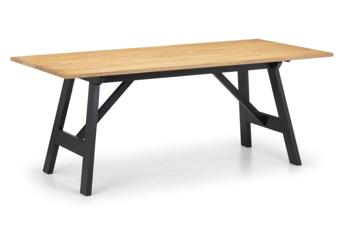 Hockley Dining Table, 4 Chairs and a Bench by Julian Bowen - Image 3