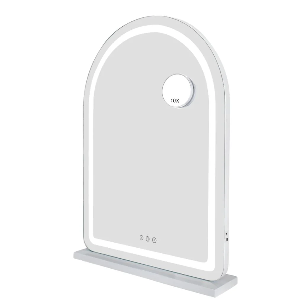 Hollywood Arch White Vanity Mirror by Tara Lane - Image 4
