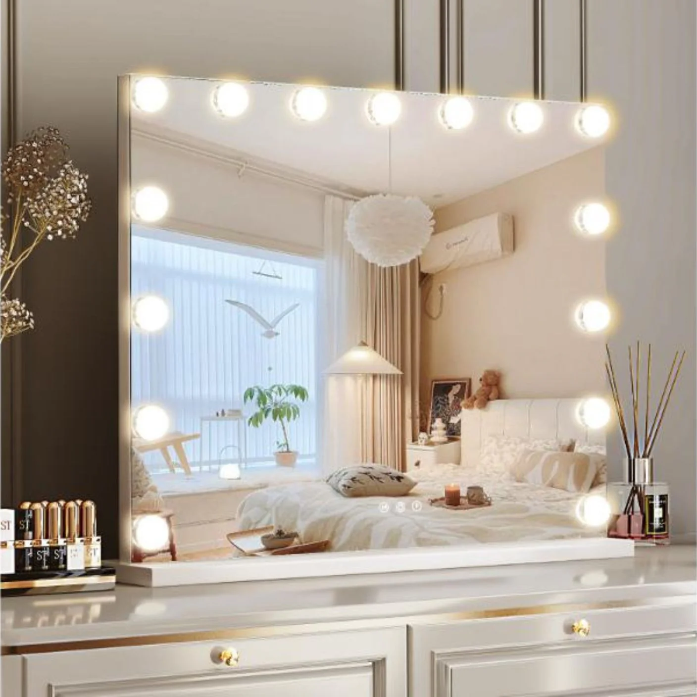 Compact Hollywood Mirror Landscape