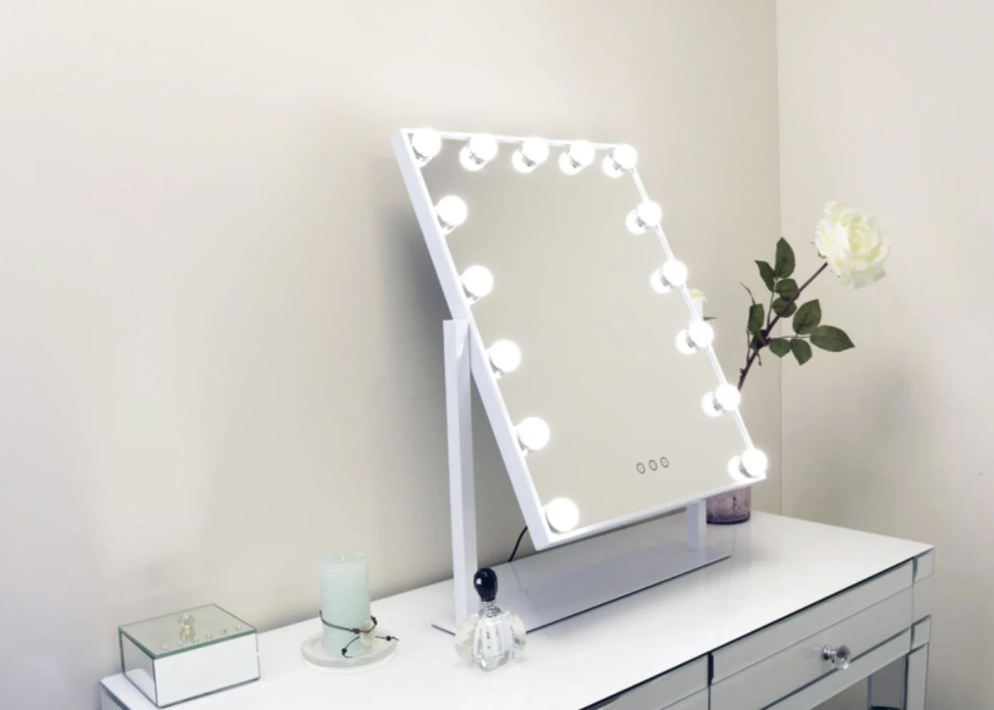 Compact Hollywood Mirror 61cm - Image 3