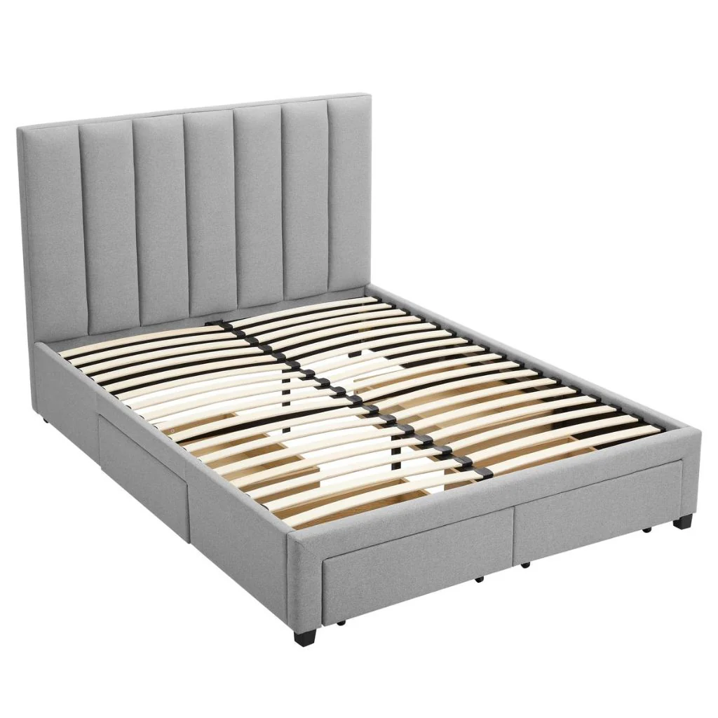 Hove Grey Storage Bedframe Range by Balmoral - Image 3