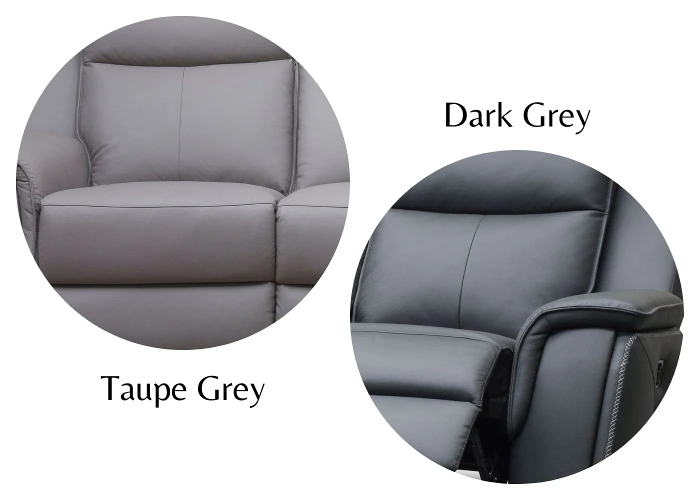 Infiniti Leather Fully Reclining Sofa Range by Sofahouse - Image 16