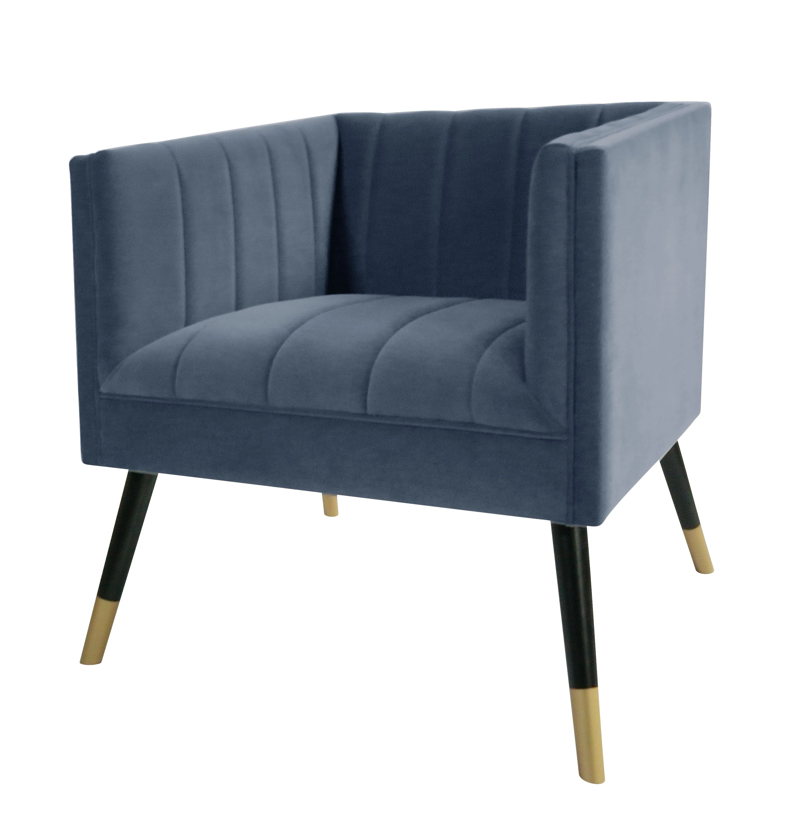 Jackson Navy Tub Chair by Derrys