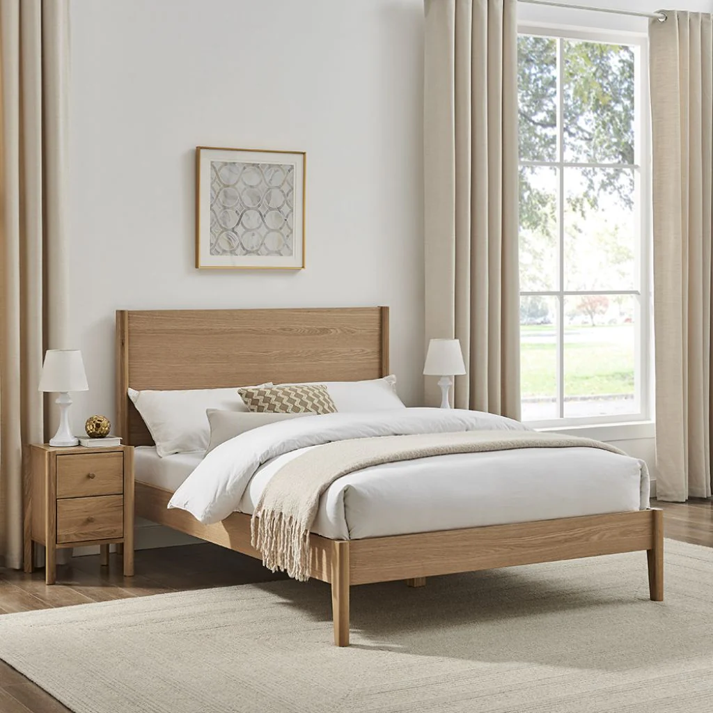 Jasmine Oak Bedframe Range by Limelight