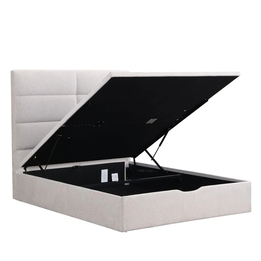 Jessica Beige Ottoman Storage Bedframe Range by Annaghmore - Image 2