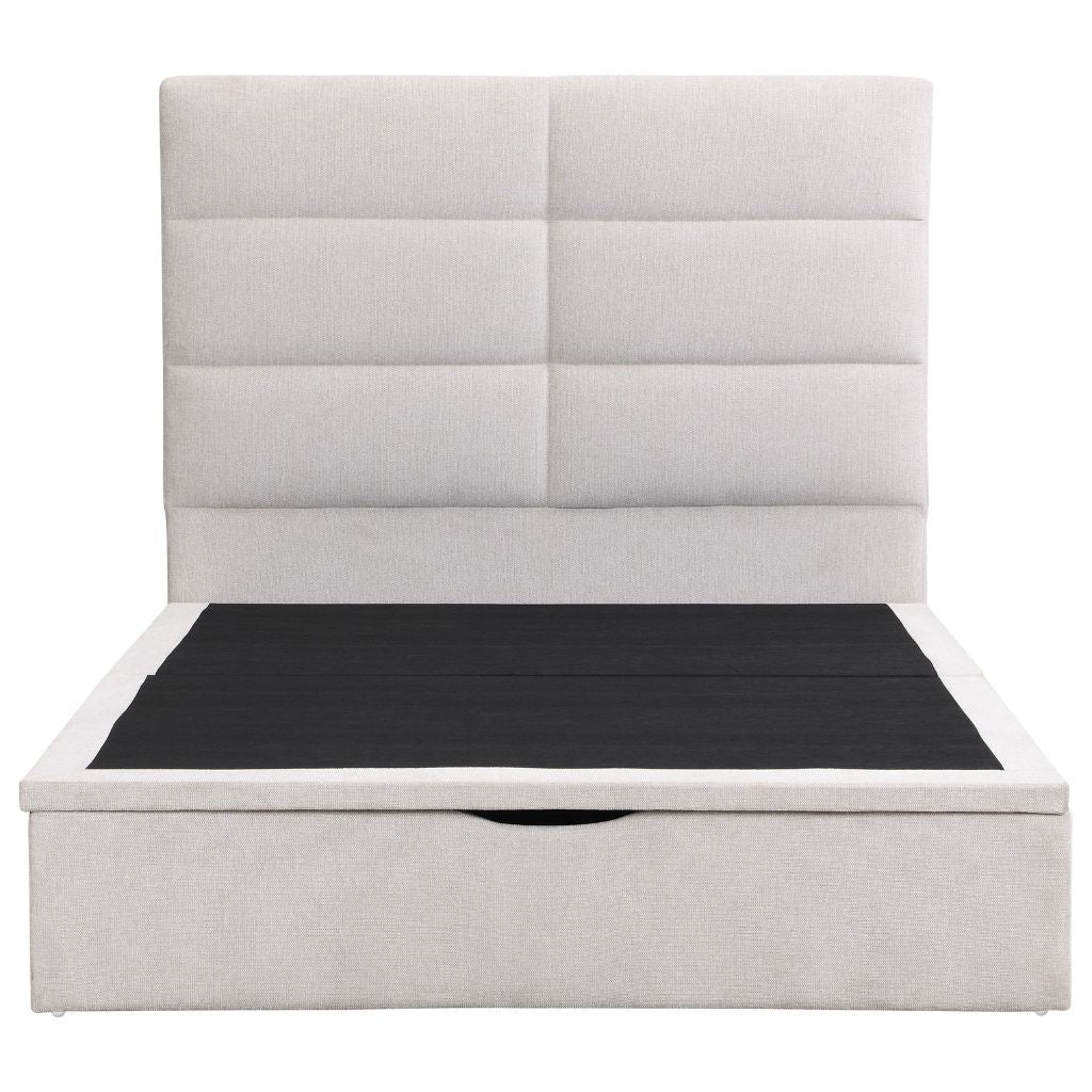Jessica Beige Ottoman Storage Bedframe Range by Annaghmore - Image 4